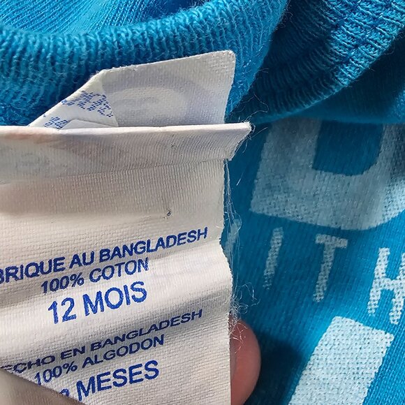 Minnesota Made With Love Baby Short Sleeve Bodysuit 12 Months - Picture 2 of 3